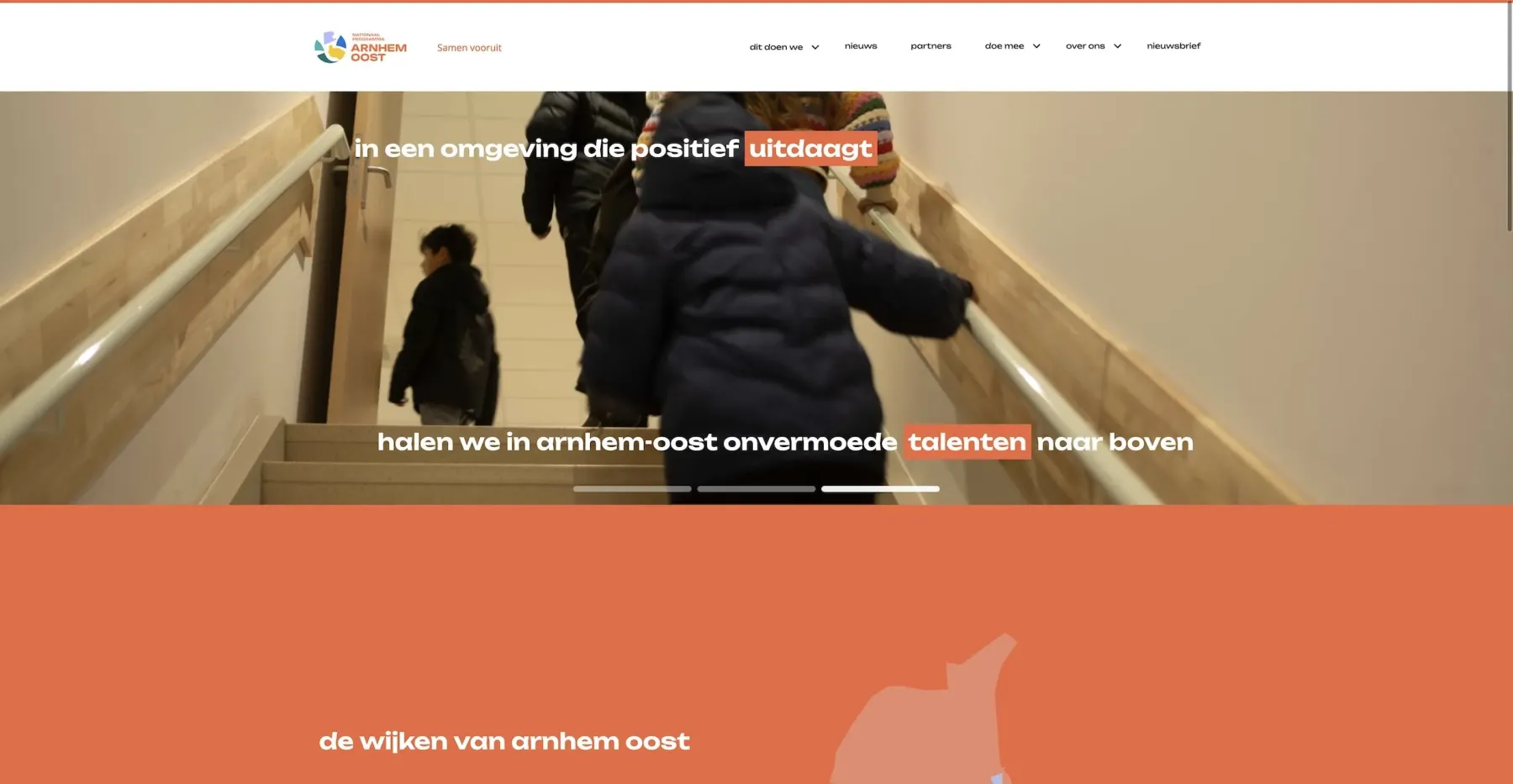 Nationaal Programma Arnhem-Oost, beeld 1 uit het project