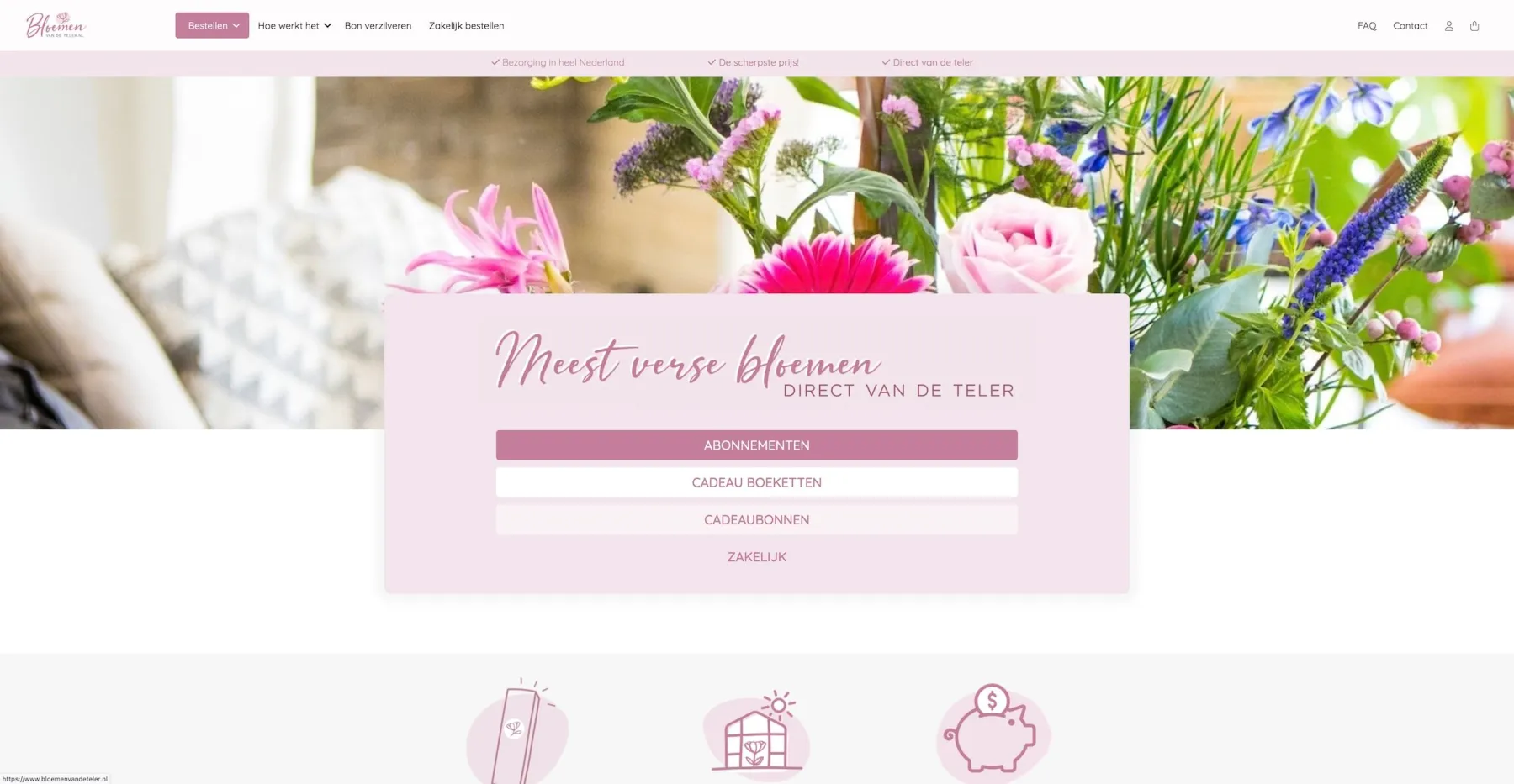 Bloemen van de teler, beeld 1 uit het project