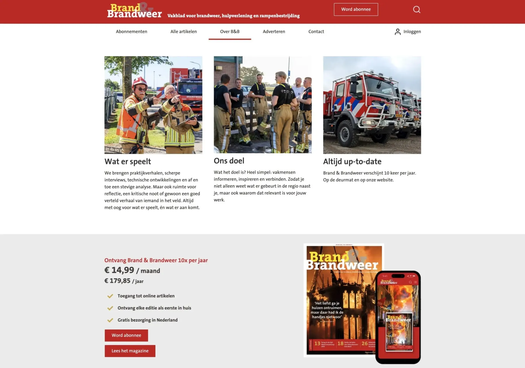 Brand & Brandweer, beeld 2 uit het project