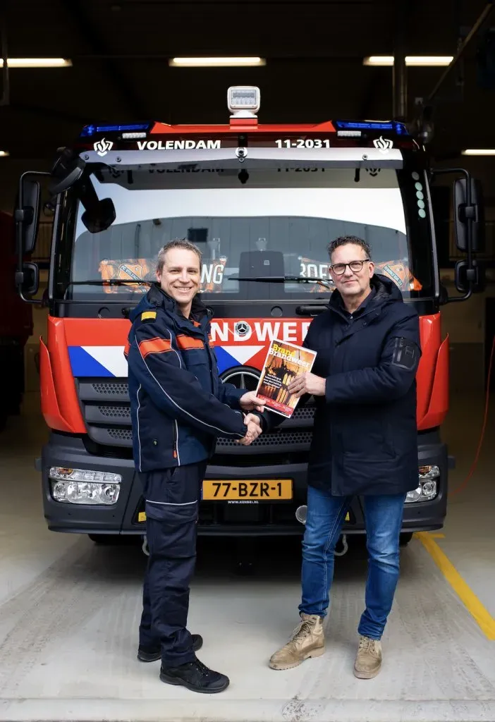 Beeld bij de case Online platform voor het vakblad Brand & Brandweer