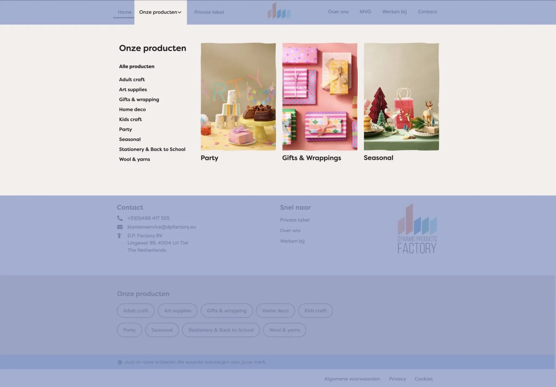 D.P. Factory, beeld 3 uit het project