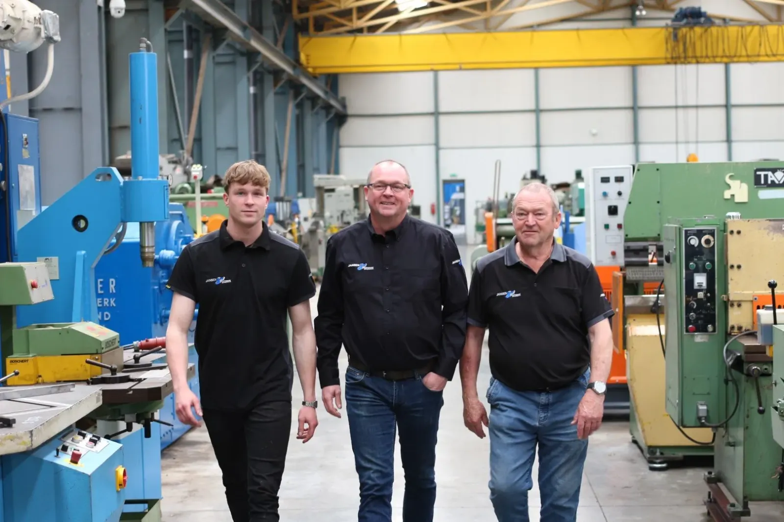 Beeld bij de case Showroom website voor Jansen machinehandel