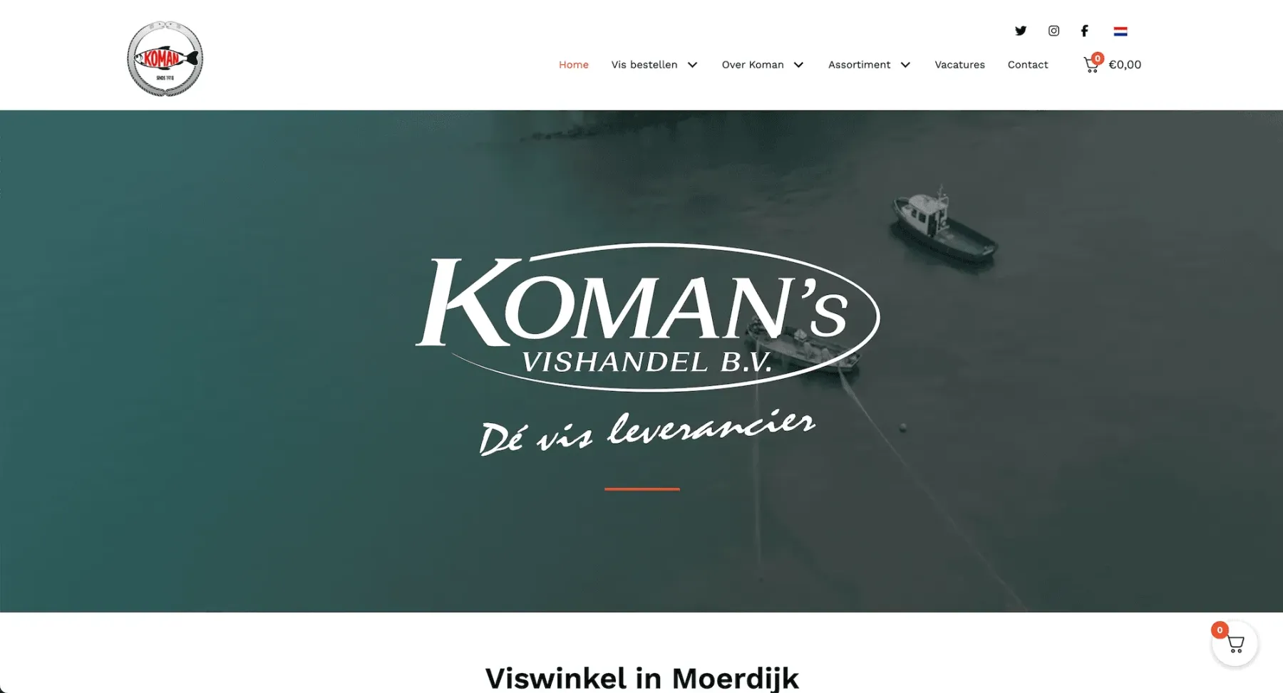 Komanvis, beeld 1 uit het project