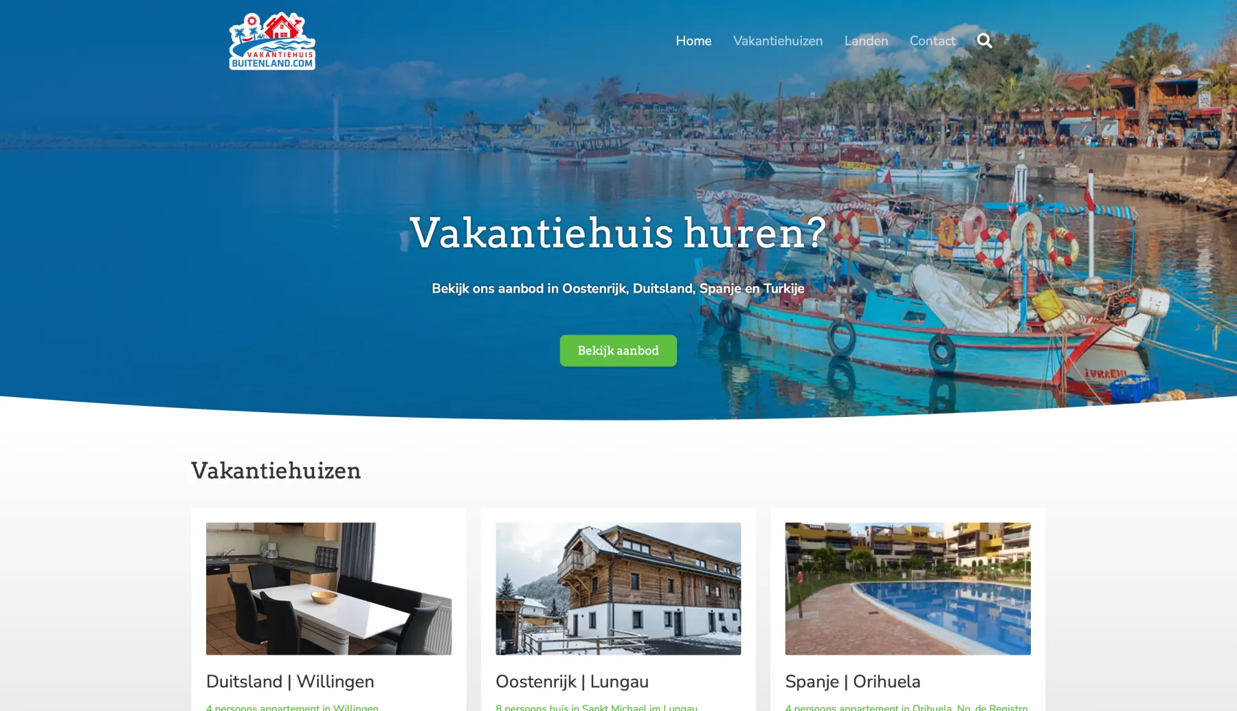 Vakantiehuis Buitenland, beeld 1 uit het project